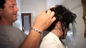 Ravishing girl with big ass and tits gets fucked hard