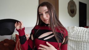 Freddy's Not in Your Dreams Tonight.i Am - Naughty Krueger Girl Touches Herself.