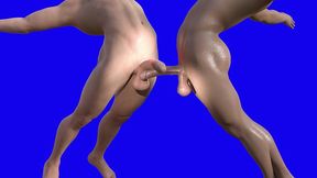 cockbox3d - update # 20 big oily 3d dicks frotting docking gay