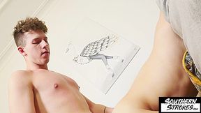 SOUTHERNSTROKES Martin Steel Drills Danny Bianchi Horny Ass