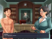 Summertime Saga - Cookie Jar - All Sex Scenes Only - Annie and Principal #1 Part 11