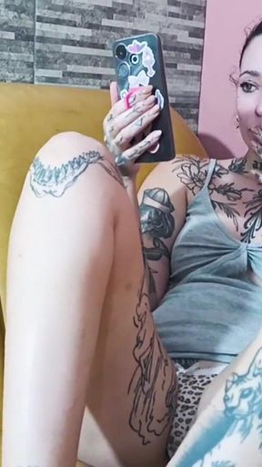 He Finds Me Masturbating and Offers to Record a Super Hardcore Blowjob.