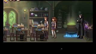 Hogwarts Magic Lessons [ HARRY POTTER SEX game ] Hermione sucked my cock after classes