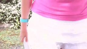 Watch What Happens When I Let Loose in the Garden - A Bold Public Moment with Nicoletta Embassi!