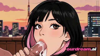 DESIRE Bar POINT OF VIEW With Buxomy Rei