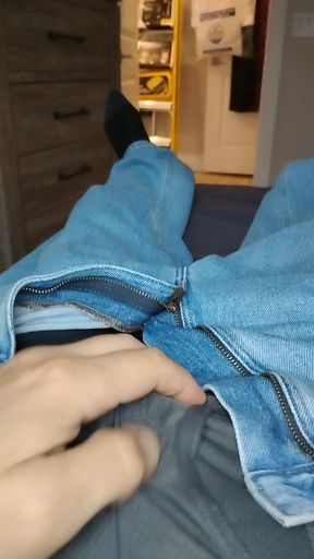 Teasing my wood during a lonely Monday.