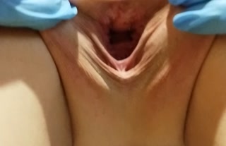 Do you like how to see my wide pussy from behind?  Close up view