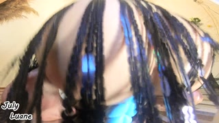 My Butt looks like a Dancind Broom on a Dildo - don't miss the end of the video