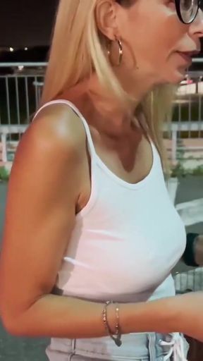 MILF APPROACHED IN THE SUPERMARKET PARKING LOT   Clip 1