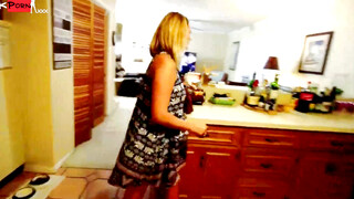 Sizzling Granny Seduces Her Stepsons Friend