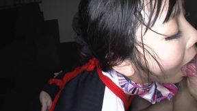 A Mature Man and a Cabin Attendant Meet in a Moment of Quiet Temptation.