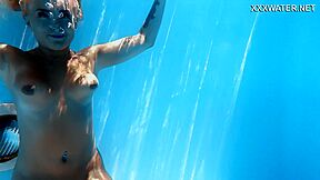 Lisi Kitty - Hot Big Tits Blonde Milf Swimming