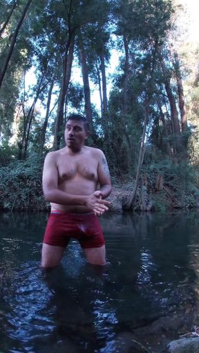 Stunning moment from &quot;Nude on the River: Natural Pleasure with Underwater Views in 4K&quot;