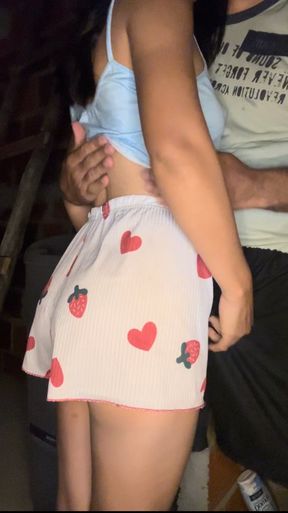 the ass of the neighbor sister-in-law who asked to do a bricklayer job at her house