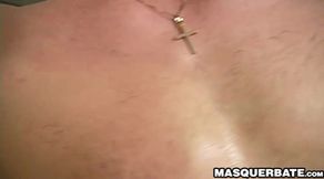 Masked muscular stud sucked by another masked homosexual