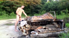 Elijah Returns for a Piss & Stroke