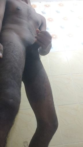 Today morning felling hot I want hand job with my penis  and iShare my handjob video   Clip 2
