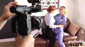 wet medical muffs penny pax and cali carter specialize in lesbian sex!