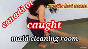 Hot Mom Sara Caught When Cleaning Room While Dancing Naked. Homemade Video, Big Boobs and Big Ass, Indian Bhabhi