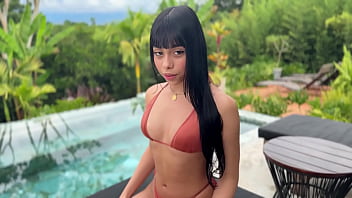 I have public sex with my rich neighbor in his mansion!