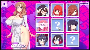 Anime Beauty Gulps Giant Cock in Wild 3D Blowjob Fantasy Scene