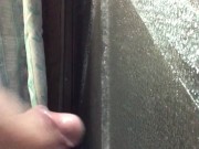 masturbation to outside from the window
