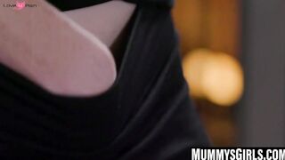 Step-Mother's Hot Lesbian Threesome With Step Daughters