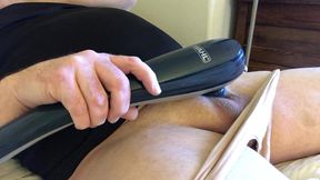 using the massage on his sissy clit do it with him be gay too by sissy boy vinny