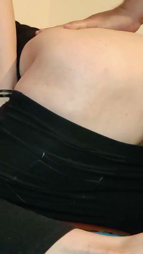I Beg Him To Cum In My Ass - Big Ass Mature MILF loves Dick Up Her Ass   Clip 1
