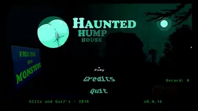 Horny Futa Monster Girl Chases Cum in Haunted Hump House Hentai Game
