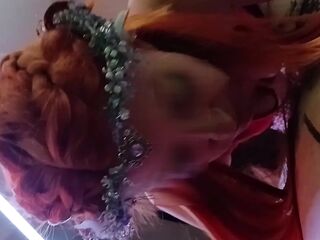 Small redhead celtic sweetheart is supplicates to get creampied and gives the superlatively good oral-job with eye contact (close up insertion)