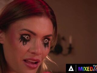 MIXEDX - Kitana Lure’s Nun Temptation Sparks Foot Fetish And Cunt Licking With Angelika Grays