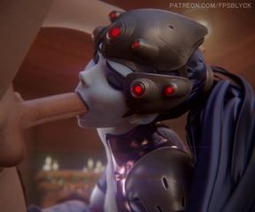 Overwatch Widowmaker face fuck - (Fpsblyck)
