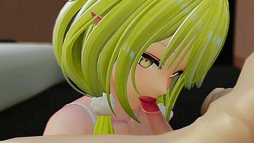 Yukihana Lamy Hentai Blowjob Creampie Vtuber Hololive MMD 3D Blonde Hair