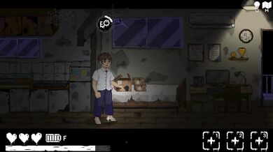 Pixel hentai horror game trap leaves noescape apartment slut gushing cumshot creampie