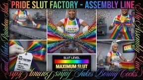 PRIDE SLUT FACTORY - ASSEMBLY LINE. My Assembly Line Takes Boring Cocks and Makes Rainbow Sluts
