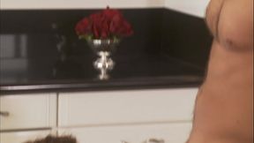 Haley Paige'_s Chef Delivers Hot Snacks And Gives Her A Hot Beef Injection