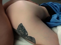 Fucked my step mom, facialed her face with duvet.