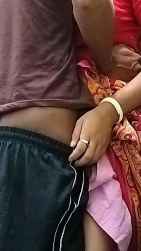 Thrilling moment from "beautiful Village wife Living Lonly Bhabi Sex In Outdoor Fuck"