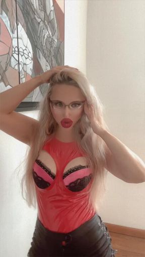 You are not a man anymore - today you become my perfect sissy in lace and tears