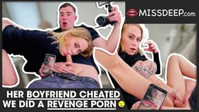 Skinny blonde trailer with pretty sweetie from DIRTY DATING STORIES