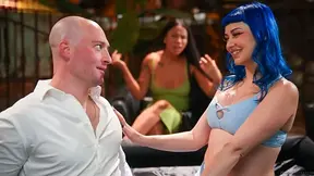 Coworker crashes my nuru shift and watches me fuck my client like its nothing