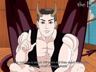 INCUBUS' REBIRTH - Cockvore Muscle Growth Animation
