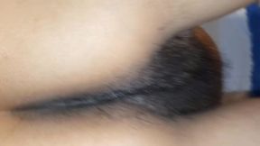 Her Ass Hurts, Skinny Girl Trying Anal Sex, But She Cant Hold It