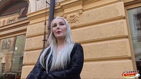 GERMAN SCOUT - CUTE TEEN TALK TO FUCK AT REAL PICKUP STREET CASTING