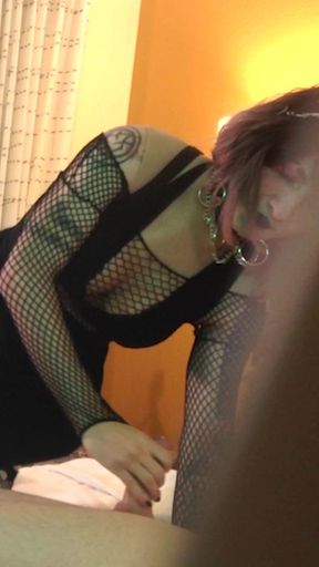 Goth Sissy Jade Madison Deepthroating Dick - Compilation 7