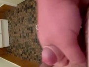 Small dick big load
