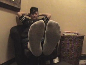 Very Attractive Hispanic Feet