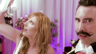 ADULT TIME - April Olsen Twerks On Celeb's Dick While Eating Out Red Head cougar Lauren Phillips!