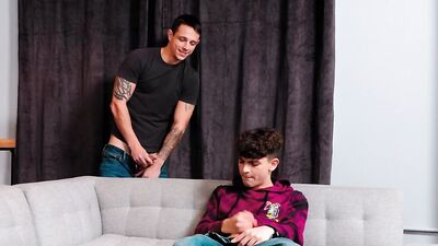 Twink Fucked By Pornstar Stepbro